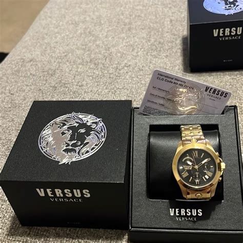 versace men's watch fake|is versus versace real.